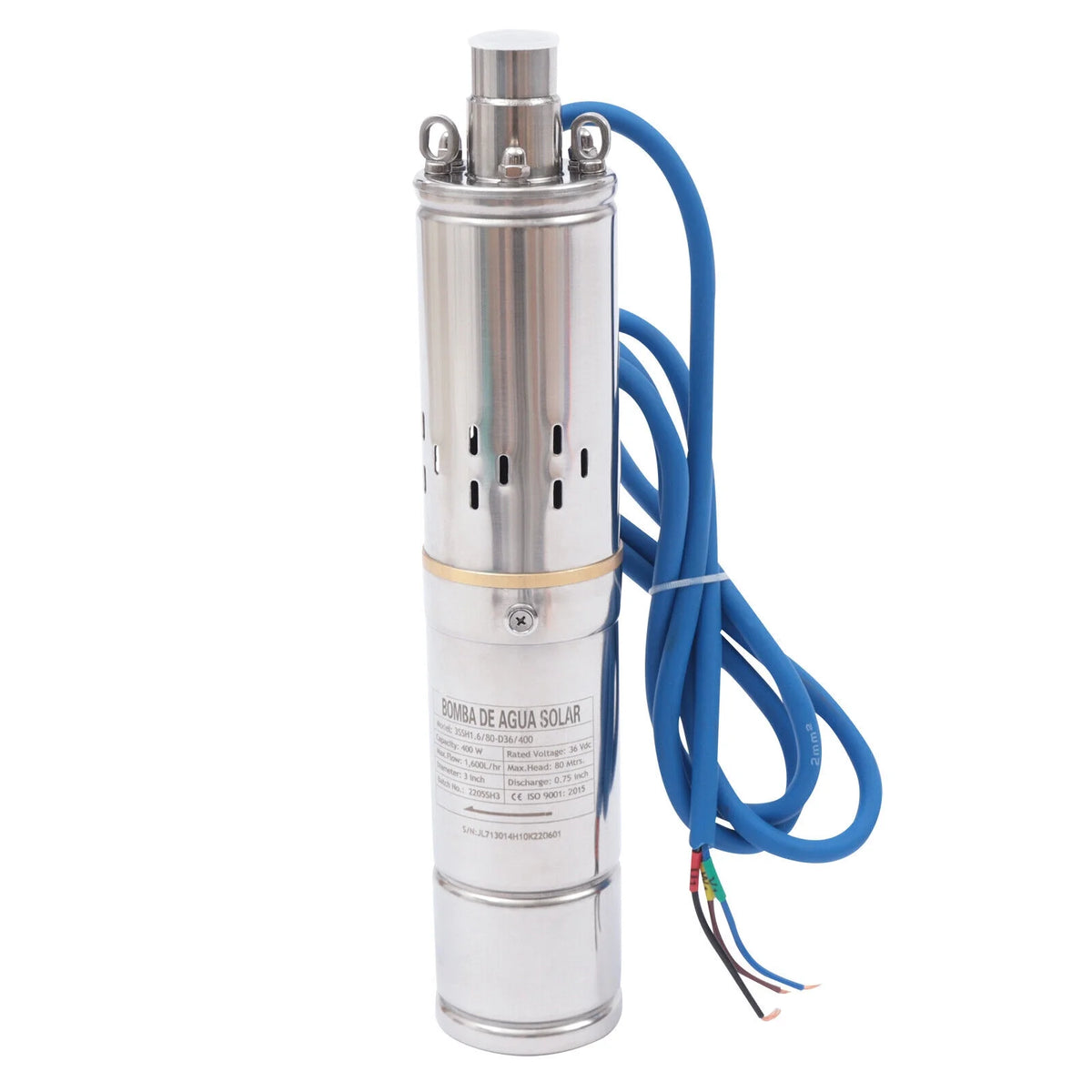 400W 36V DC Solar Submersible Deep Well Pump with MPPT Controller C83239