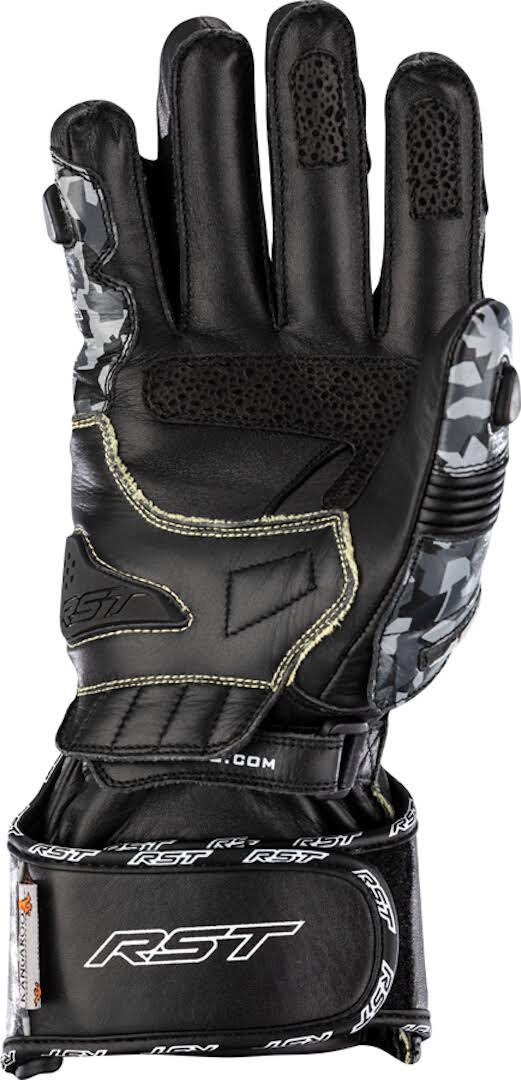 Grey Camo Black Gloves C75494