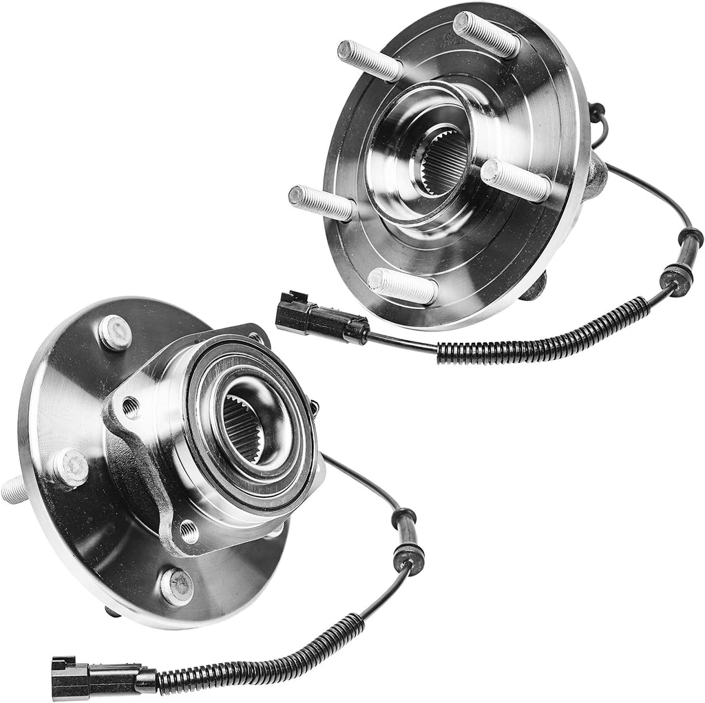 Front Wheel Hub & Bearing Assembly 2pc Set F9456