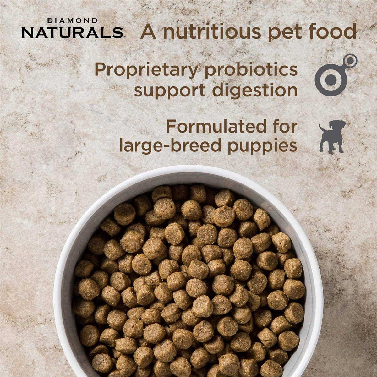 Large Breed Puppy Lamb Rice Food Y538158