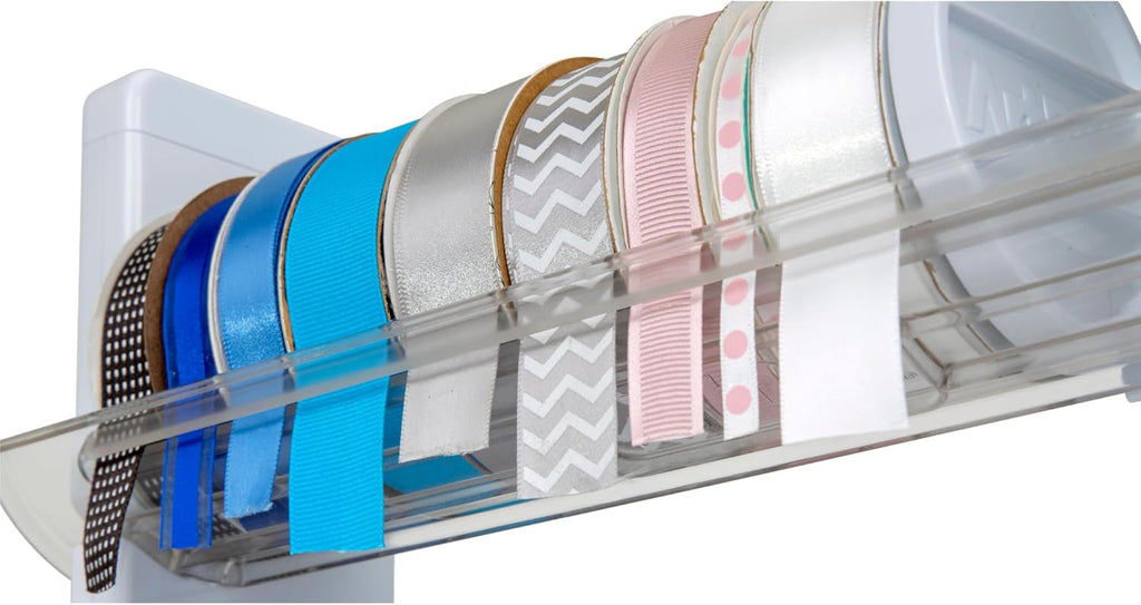 White Ribbon Storage Rack Z240