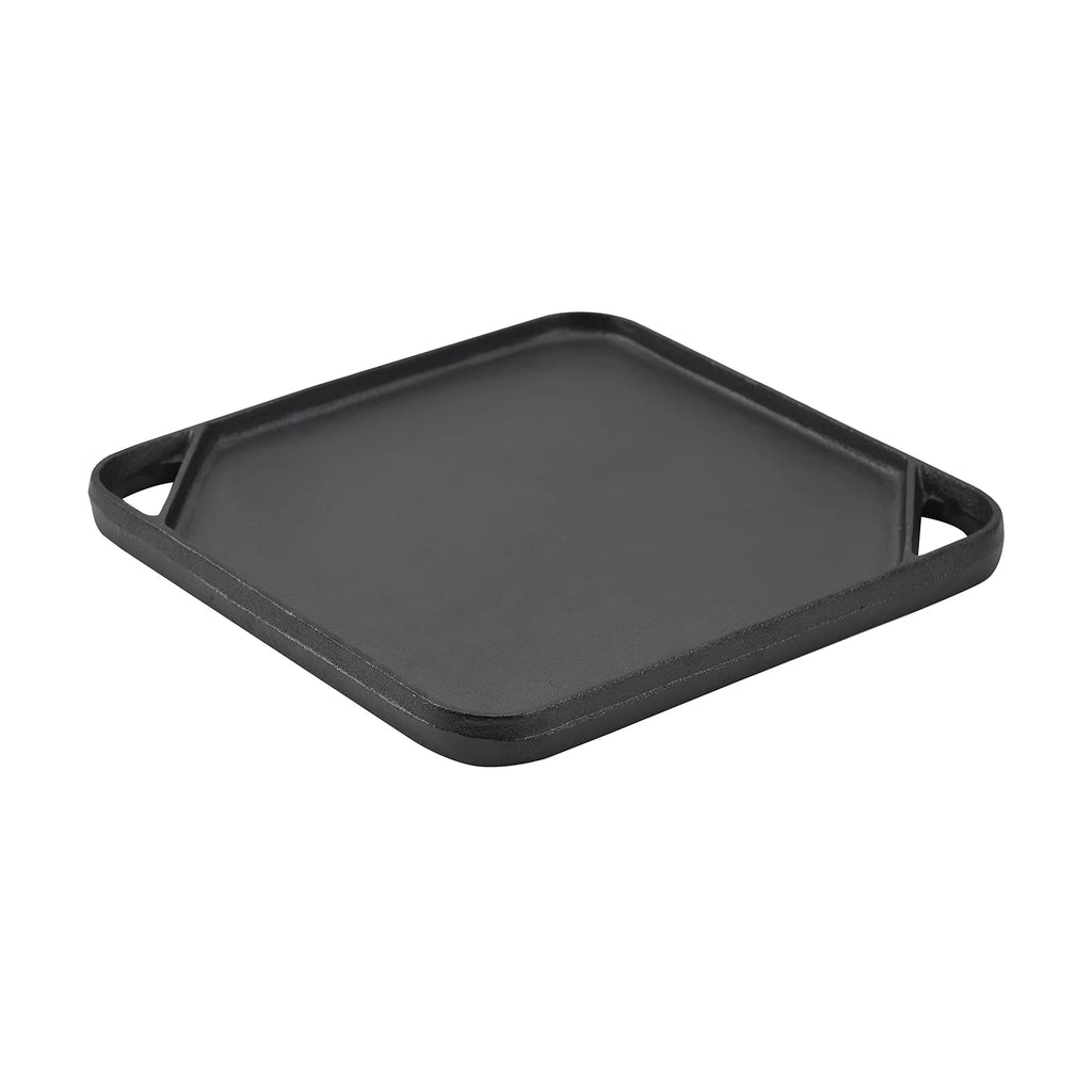 10.4" Square Pre-seasoned Cast Iron Reversible Grill Griddle B848