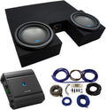 Compatible with Toyota Tundra Double Cab Truck Dual 10 Sub Box Enclosure S882526