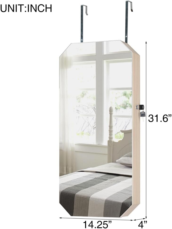 Jewelry Cabinet with Mirror C957124
