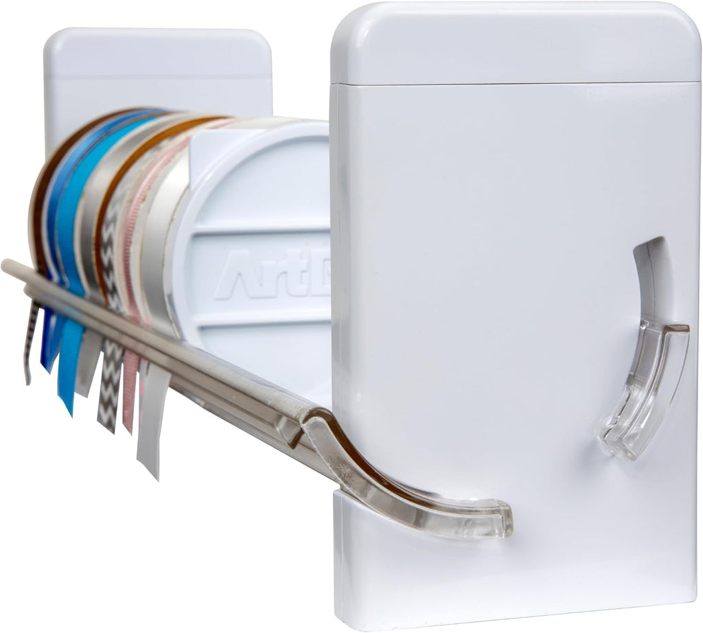 White Ribbon Storage Rack Z240