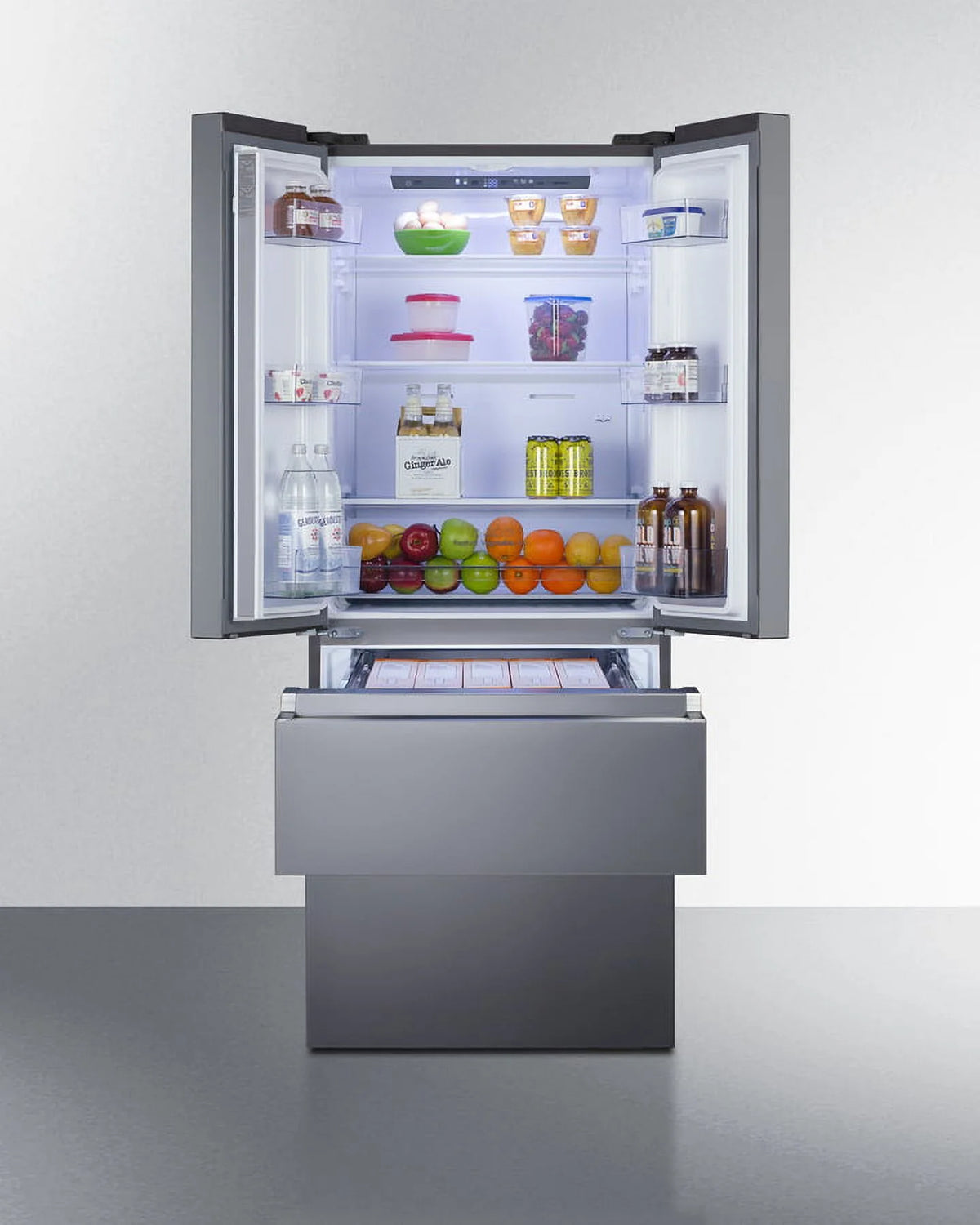 27.5" Wide French Door Refrigerator-Freezer Z178