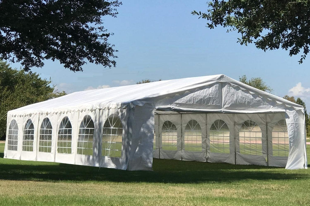 White 20'x20' Outdoor Party Tent Canopy Shelter O4888