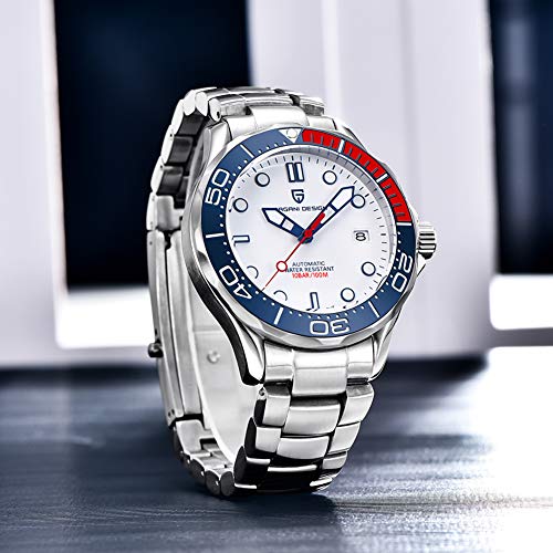 Stainless Steel Automatic Diving Watch with Ceramic Bezel S2799