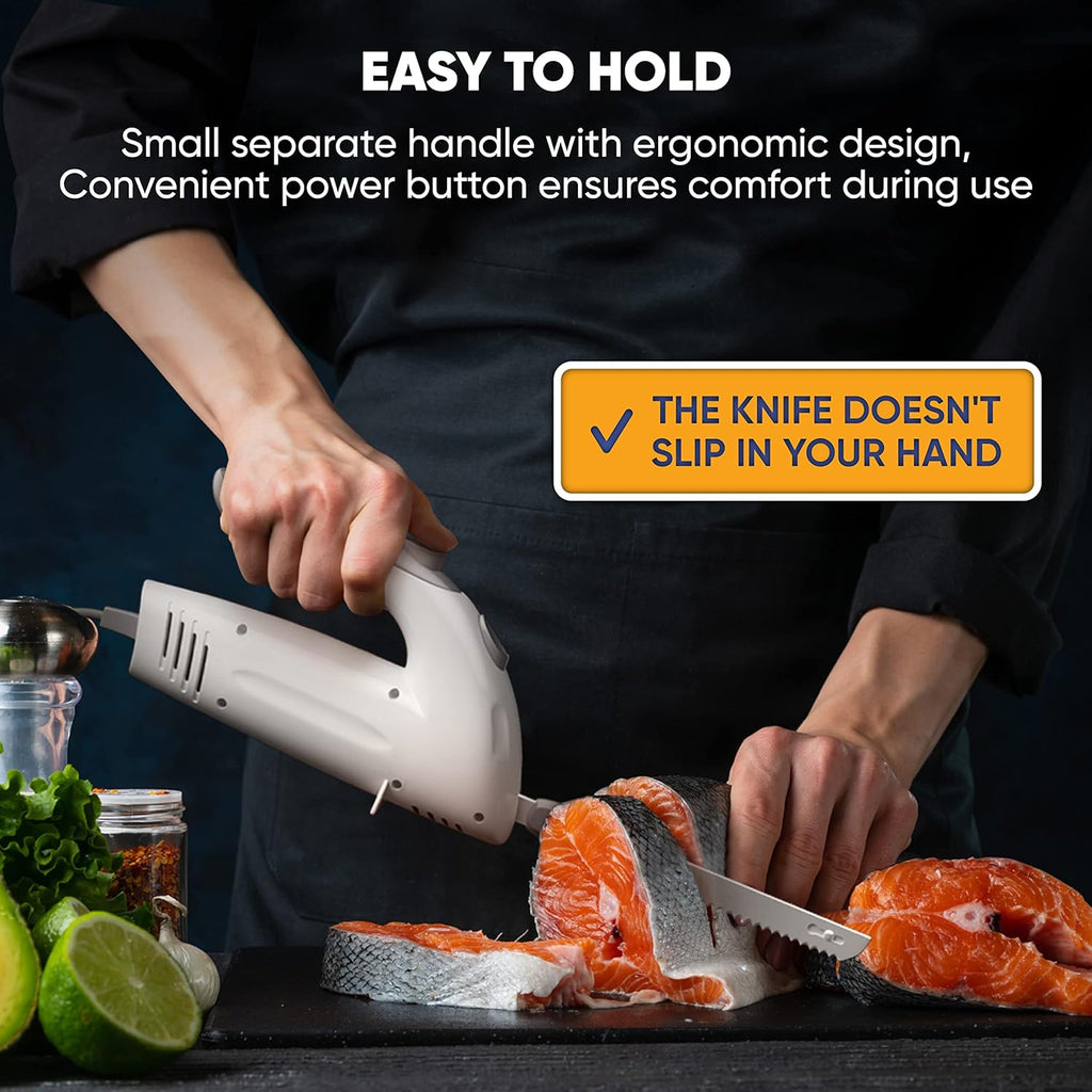Electric Knife with Serving Fork and Carving Blades K550