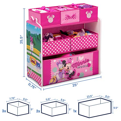 6 Bin Toy Organizer E4313