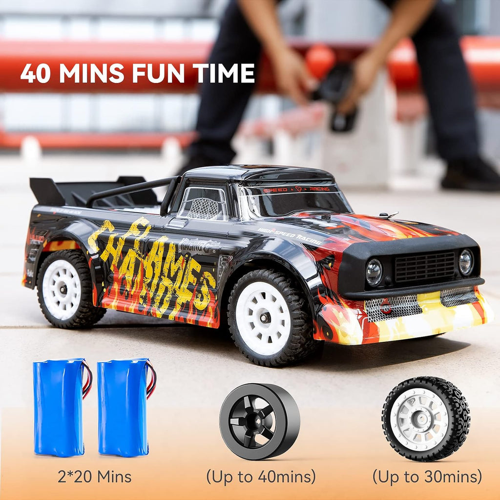 High Speed 4WD Remote Control Rally Car with 2 Batteries S12657