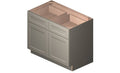 2 Doors 2 Drawers 1 Shelf Base Cabinet A664