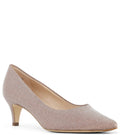 Beige Heel Pumps V708228