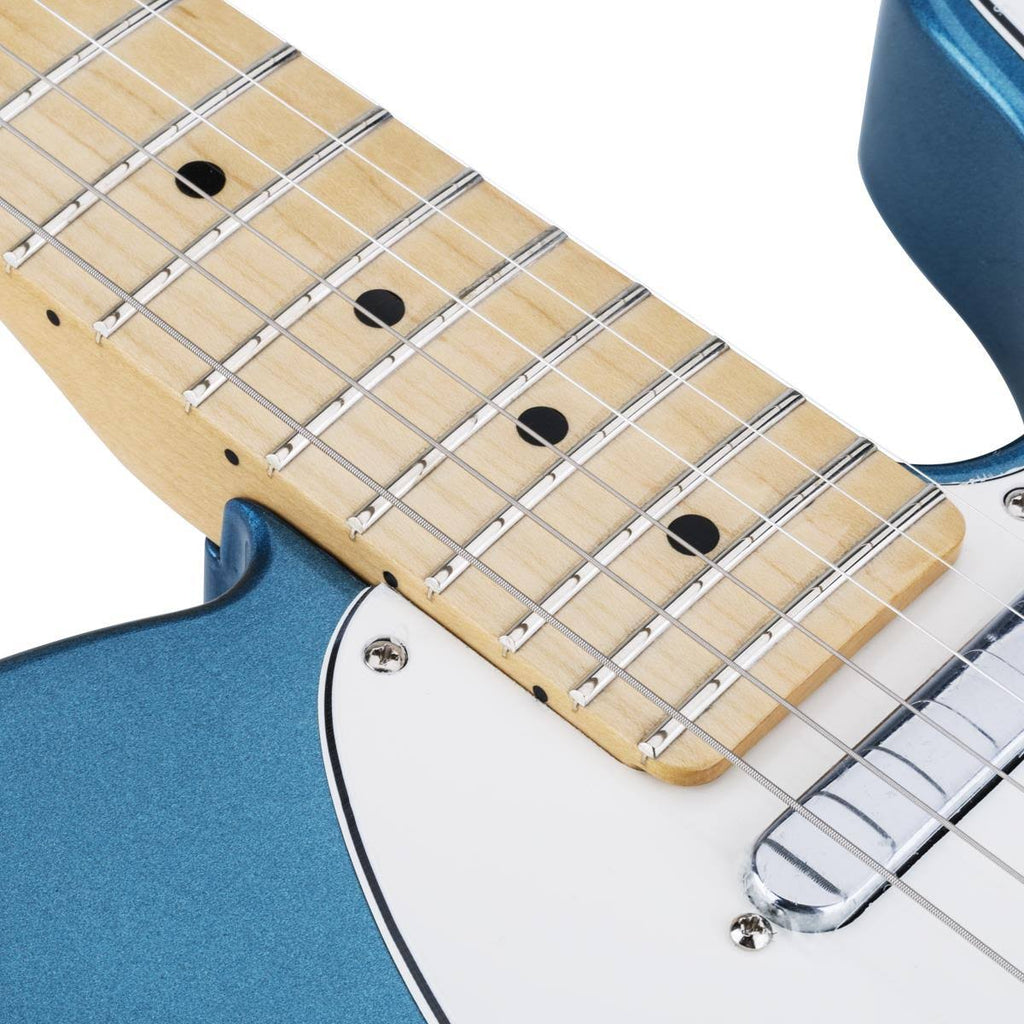 Lake Placid Blue Electric Guitar with Maple Fingerboard M480