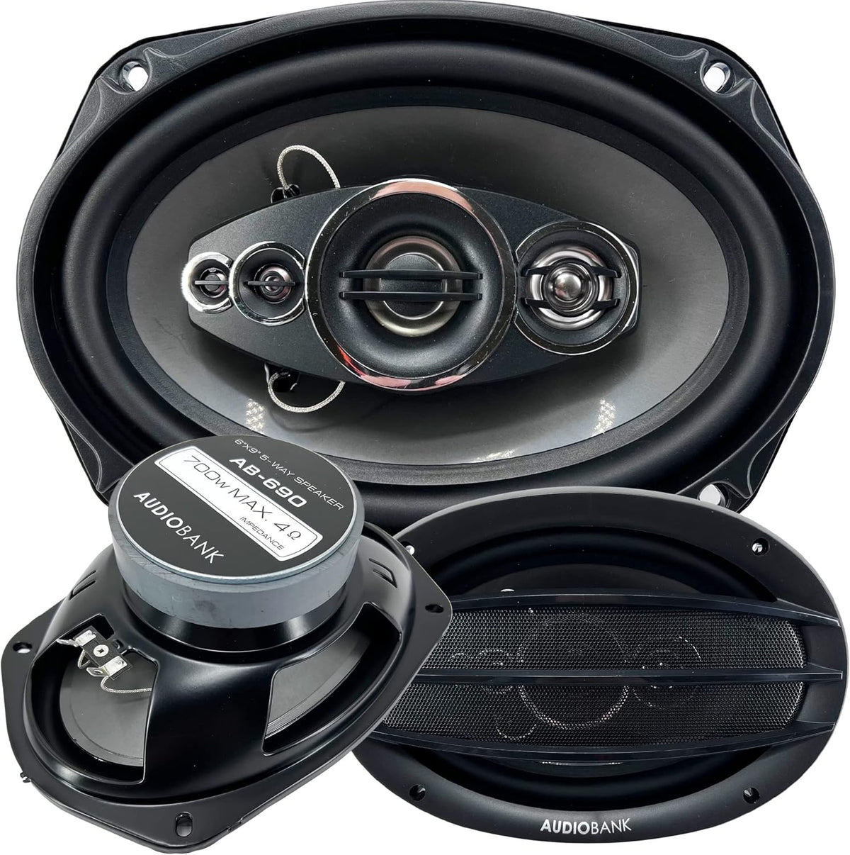 6x9 5-Way Car Audio Coaxial Speakers Pack of 2 G203