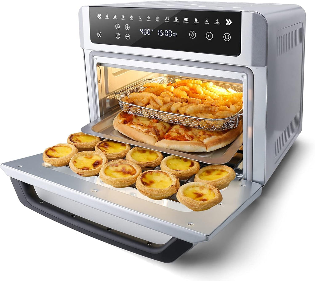 Air Fryer Toaster Oven Combo with Rotisserie and Dehydrator U866462