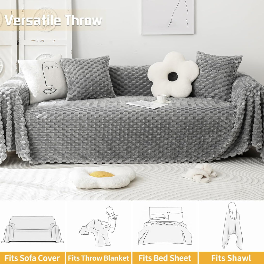 Winter Thickening Cotton Blend Sofa Slipcover M810