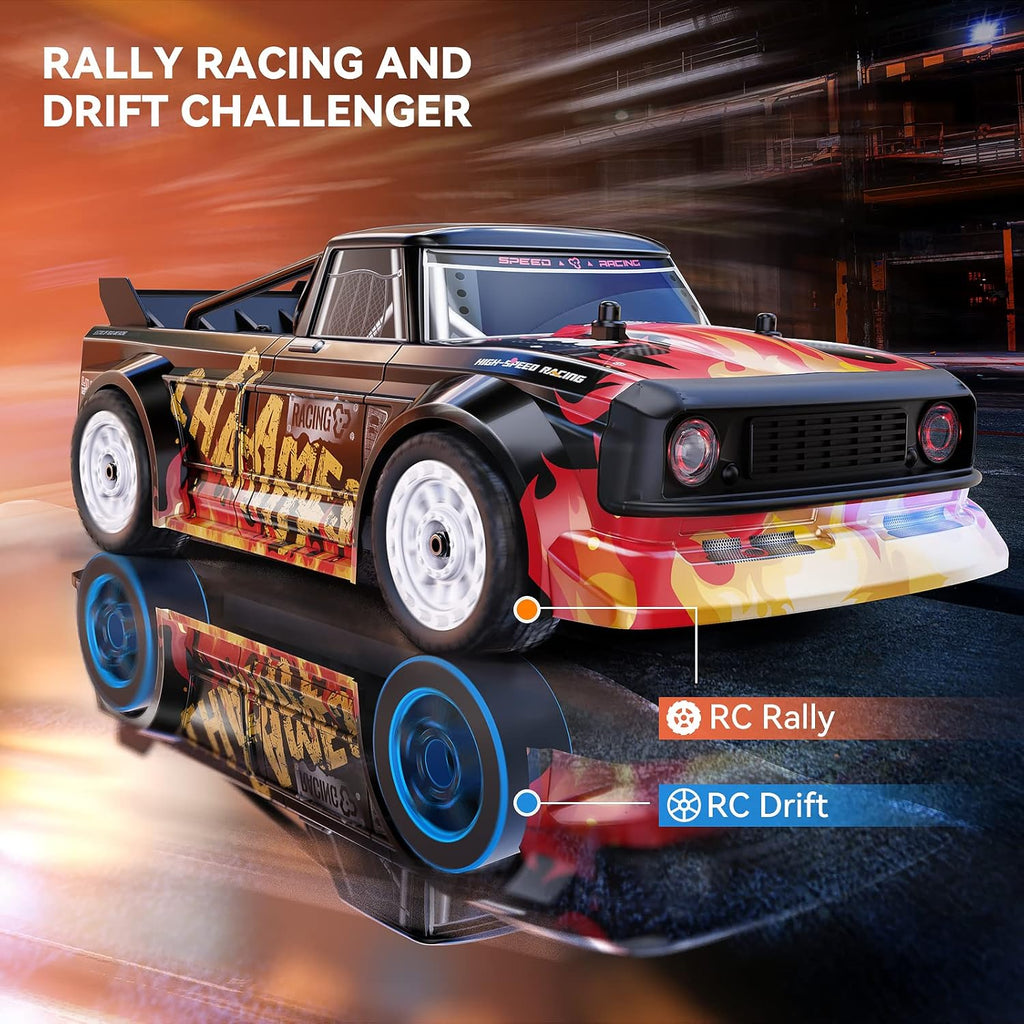 High Speed 4WD Remote Control Rally Car with 2 Batteries S12657