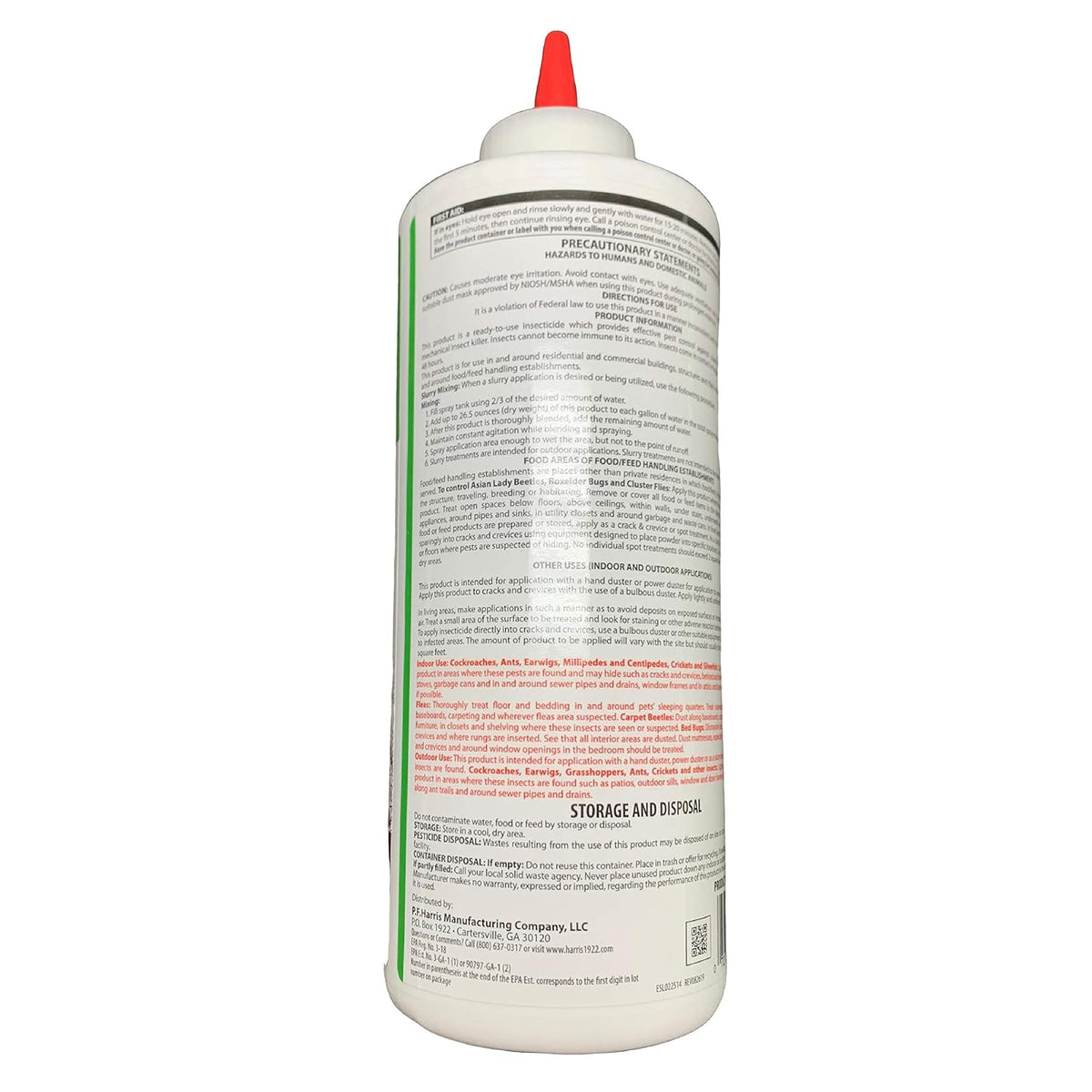 8oz Diatomaceous Earth Crawling Insect Killer H123535