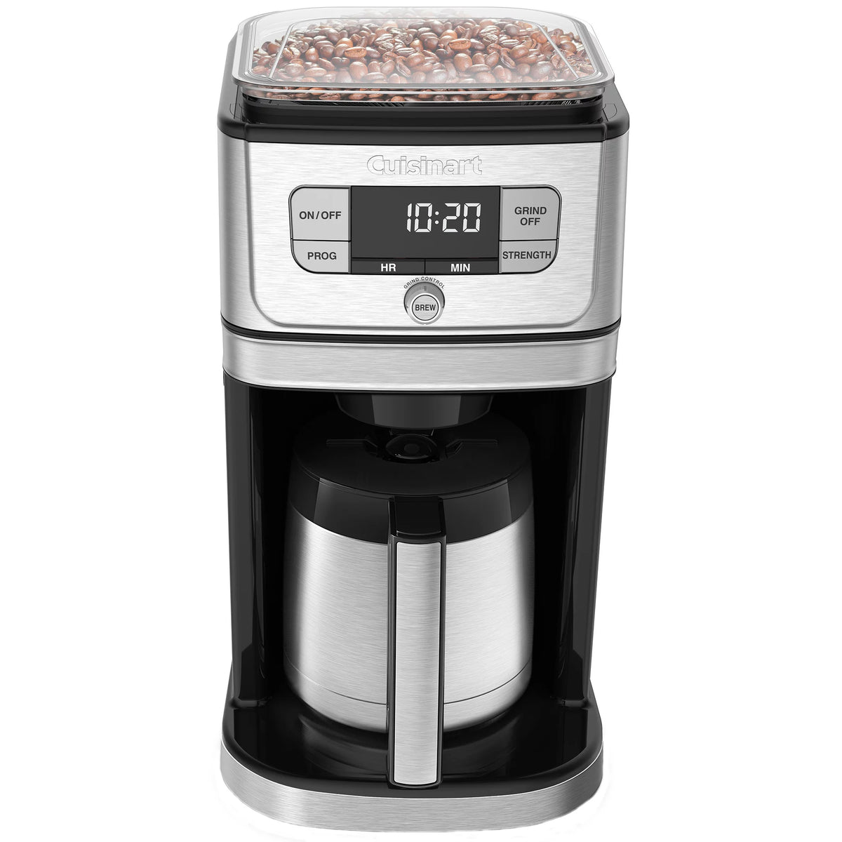 10 Cup Burr Coffeemaker, Silver C912871