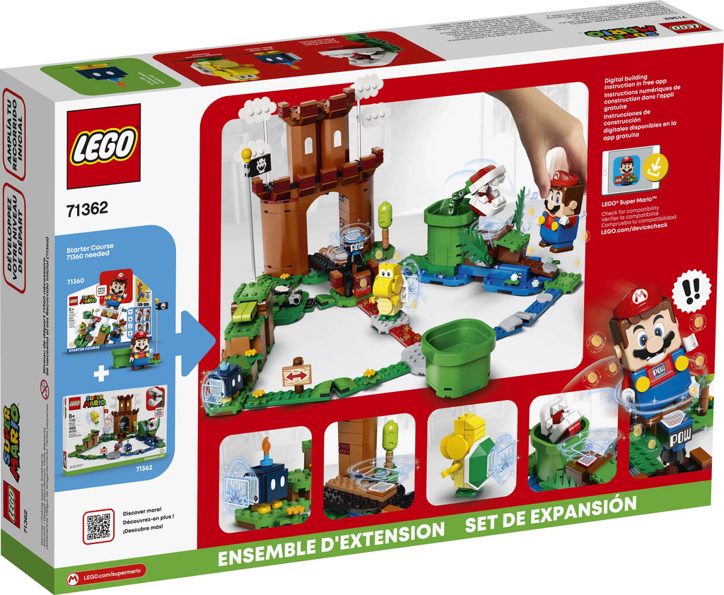 LEGO Super Mario Guarded Fortress Expansion Set 71362 (468 Pieces) Q471