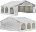 White 20'x20' Outdoor Party Tent Canopy Shelter O4888