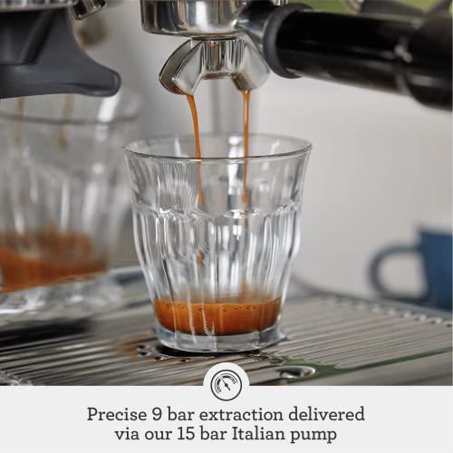 Brushed Stainless Steel Espresso Machine Q9936
