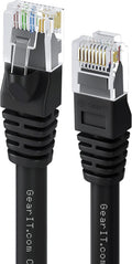 Black 25 ft Cat 6 Ethernet Cable 20-Pack B27405