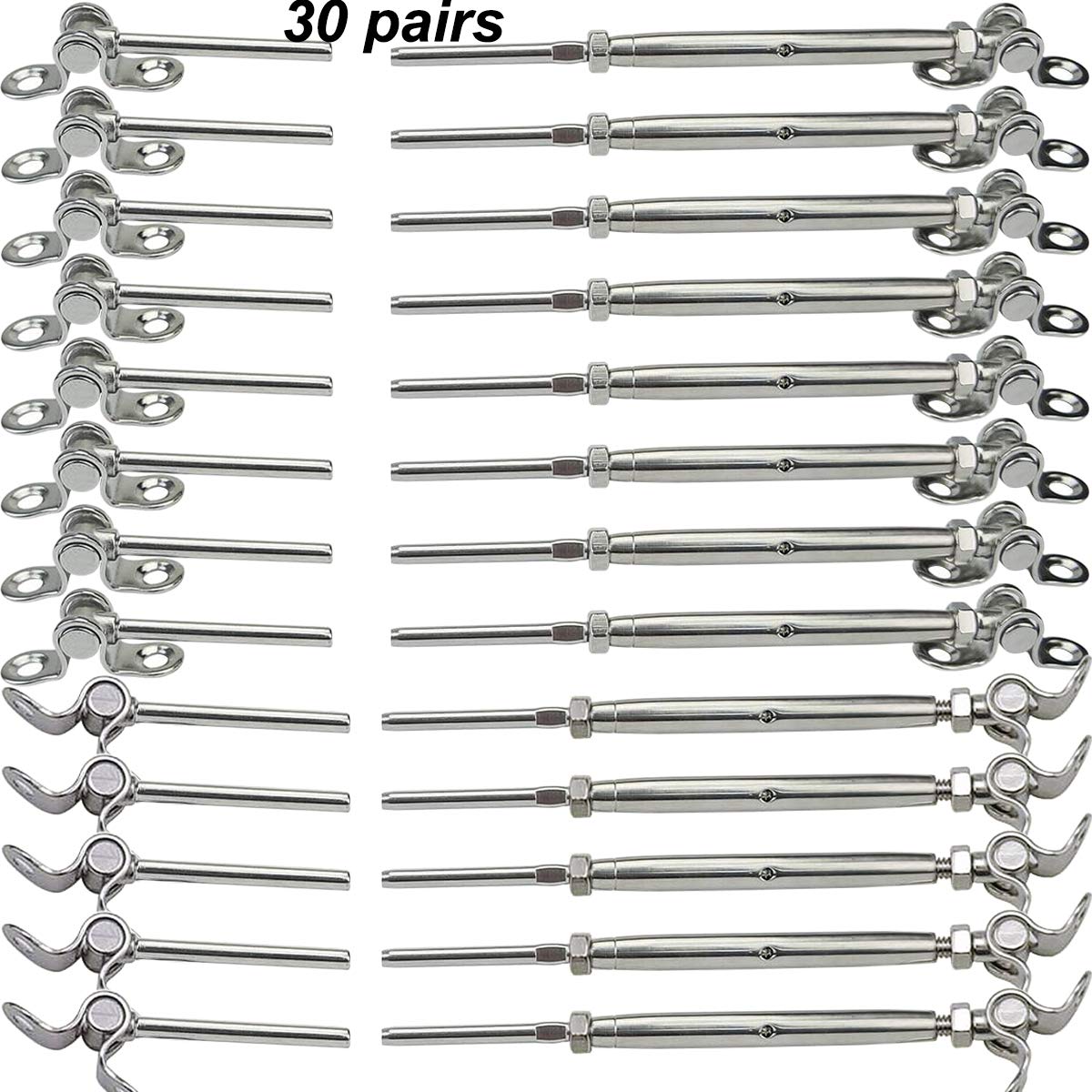 Stainless Steel Cable Railing Hardware Kit E909