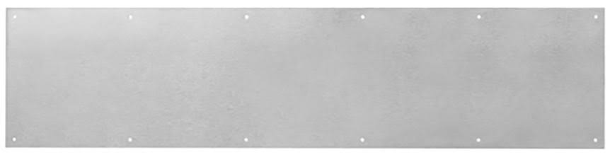 Metal Kick Plate Satin Stainless Steel 32 x 42 L9676
