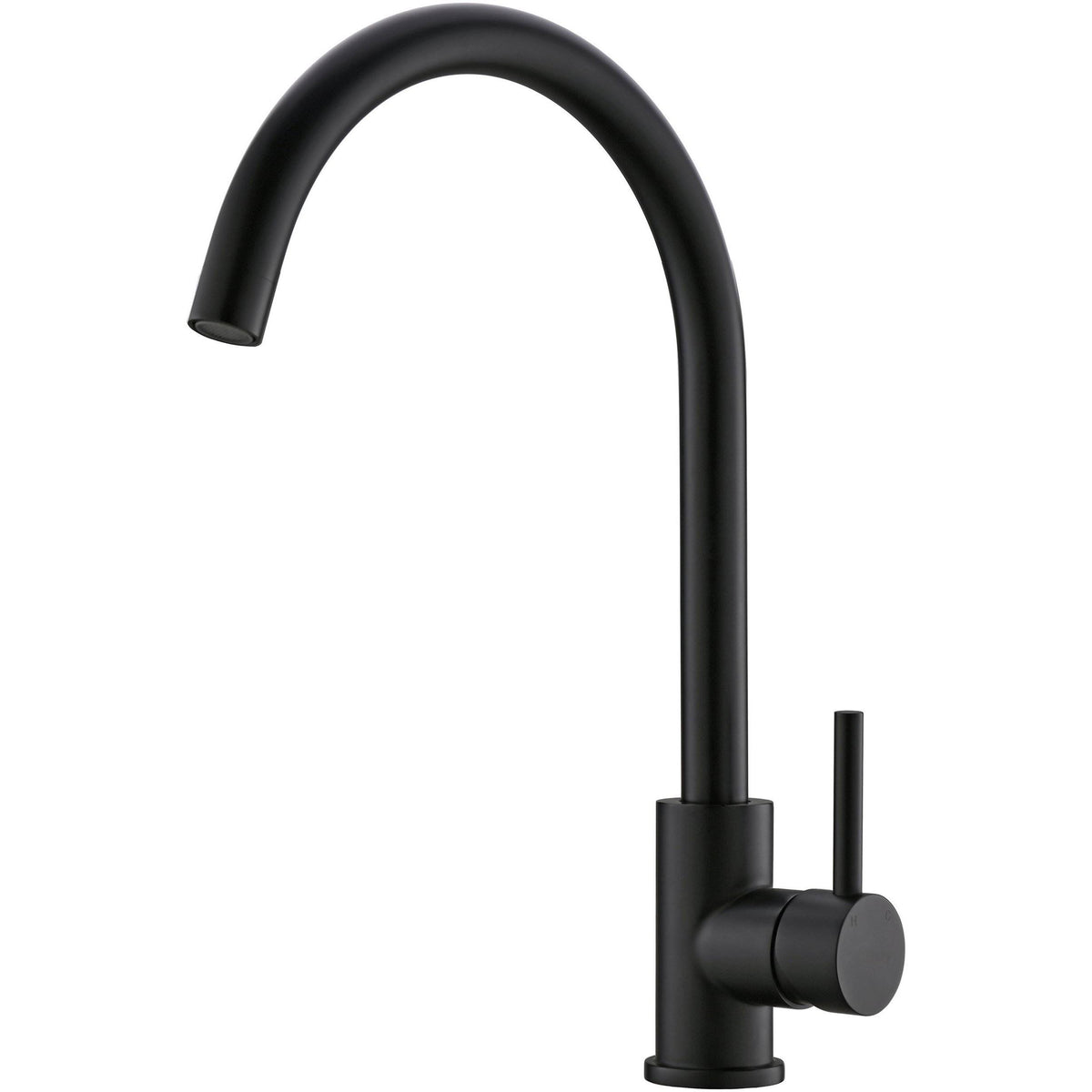 Matte Black Round Single Hole Bar Faucet S7162