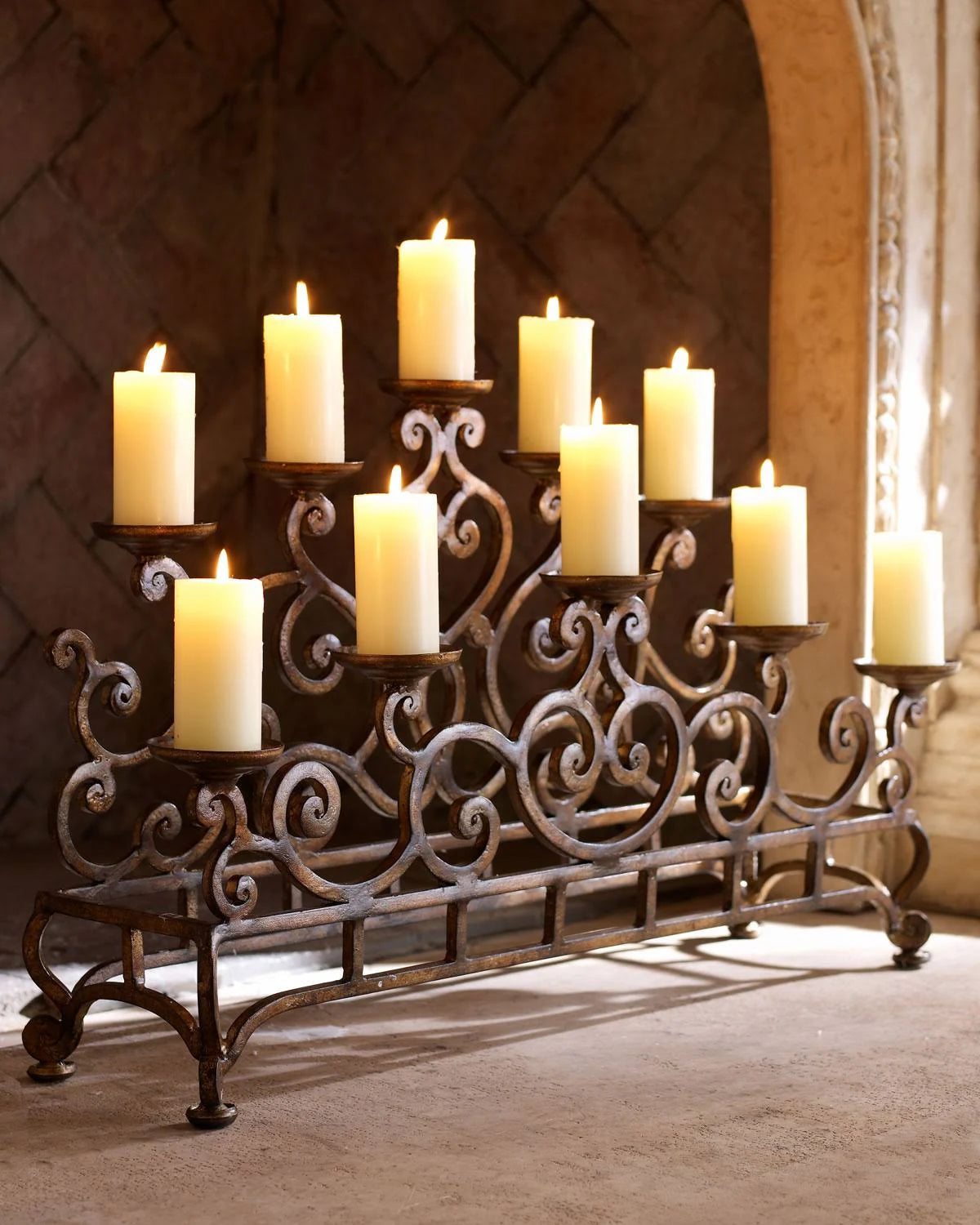 Small Fireplace Candelabrum J6438