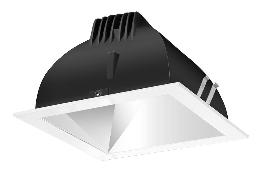 LED Trim Mod4 Sq 80Deg 30K 90CRI Matte Cone White Ring H57319