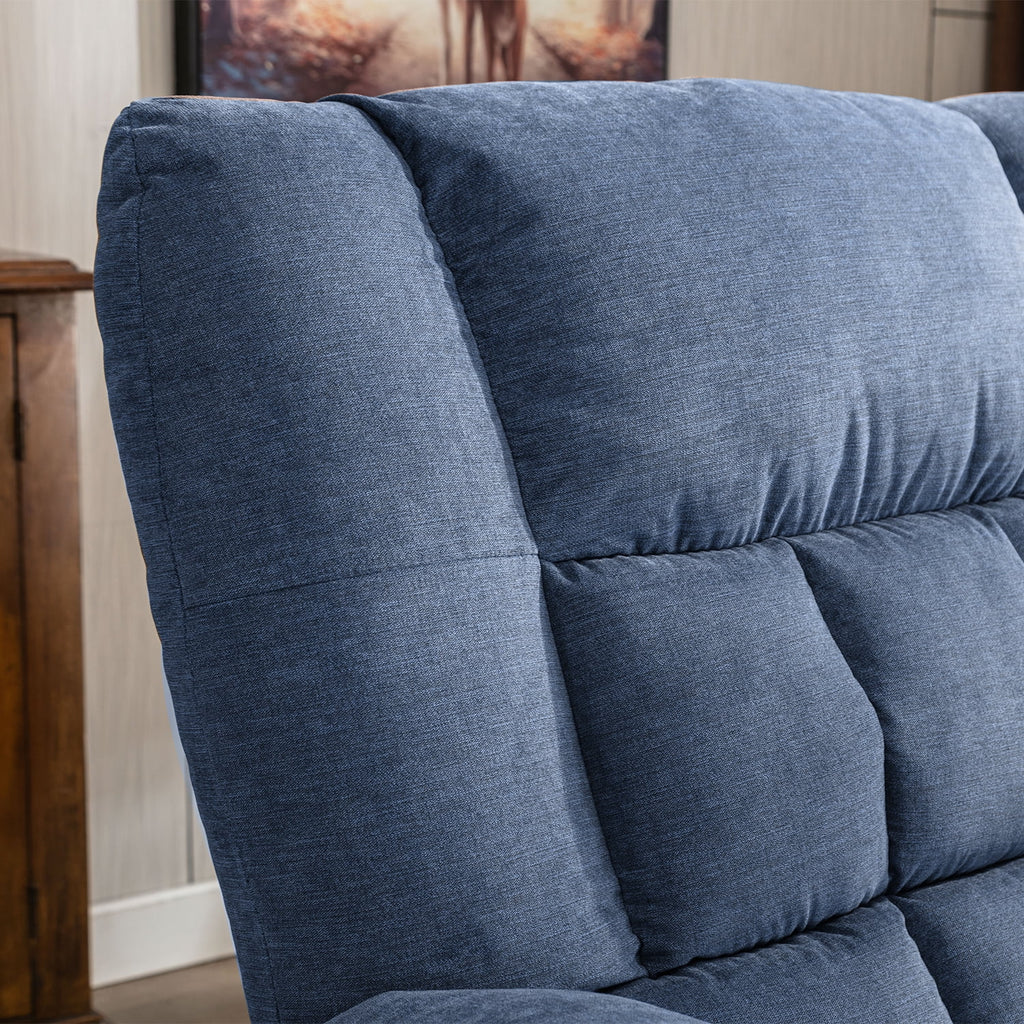 Brown Power Lift Recliner Chair with Heat and Massage L966