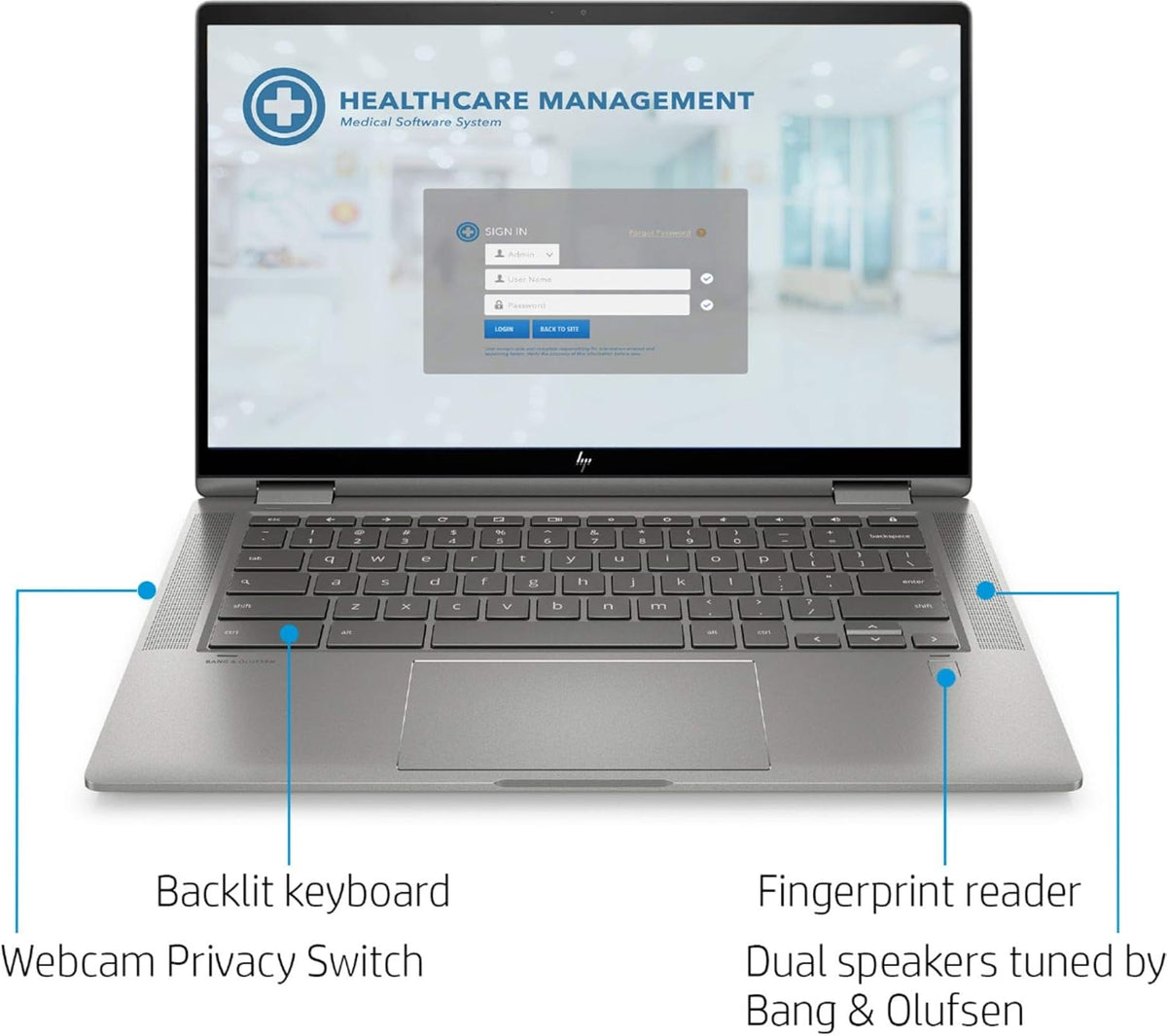 2-in-1 Chromebook, i3, 8GB, 64GB F7617