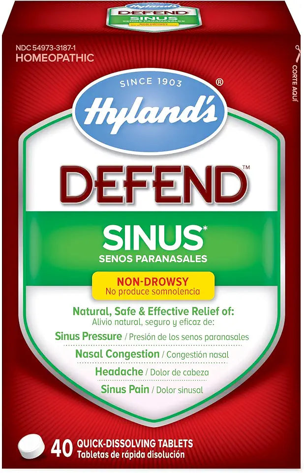 Non-Drowsy Sinus and Cold Medicine 40 Count R614832