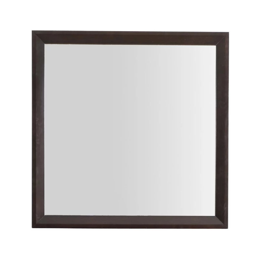 Espresso Square Framed Dresser Mirror J538321
