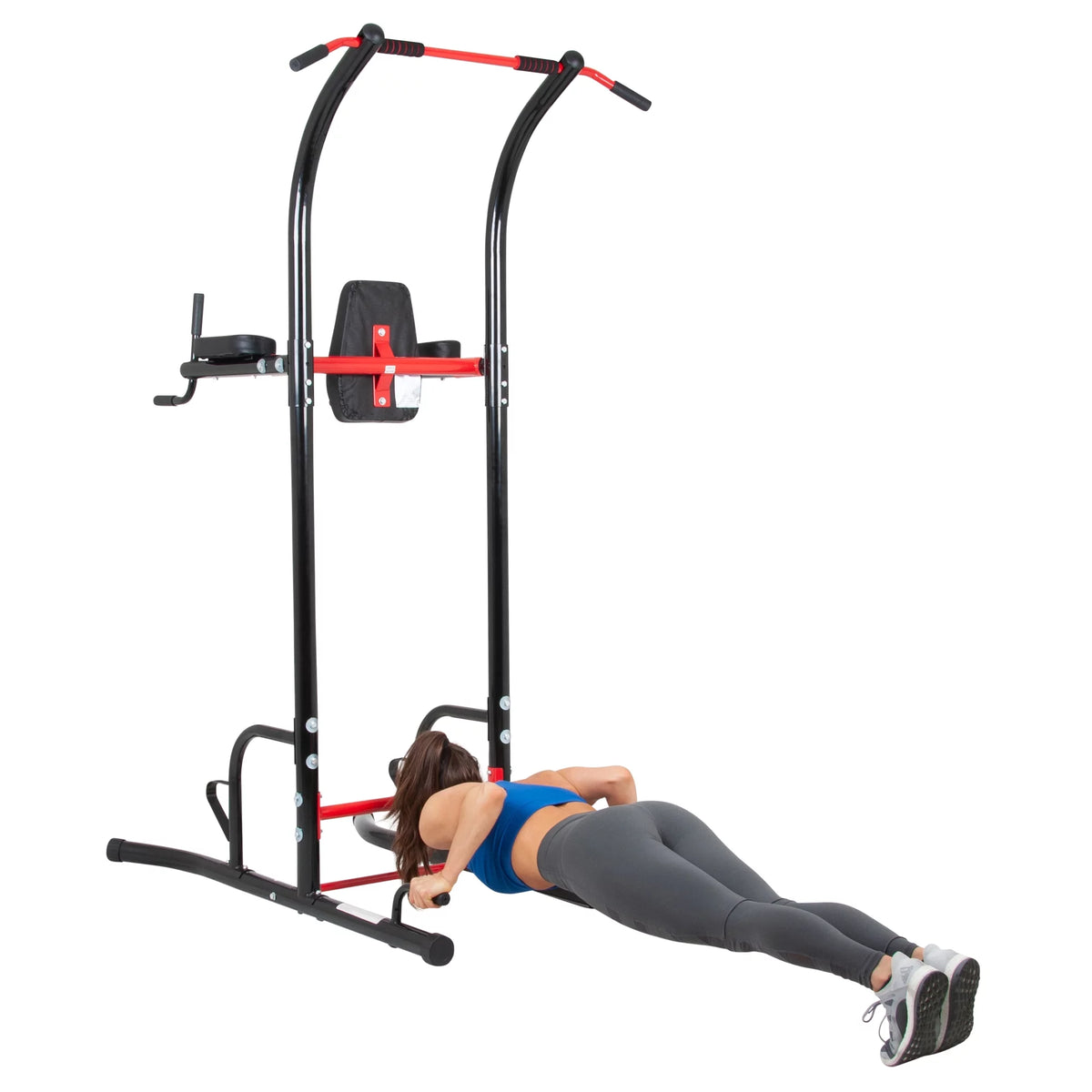 5-Station Power Tower with Pull Up, Push up, Dip Bars F961