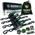 2 x 10' Retractable Ratchet Straps 2-Pack C5683