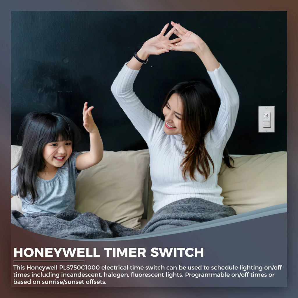 Timer Switch with Sunrise Sunset Single or 3 Way X8364