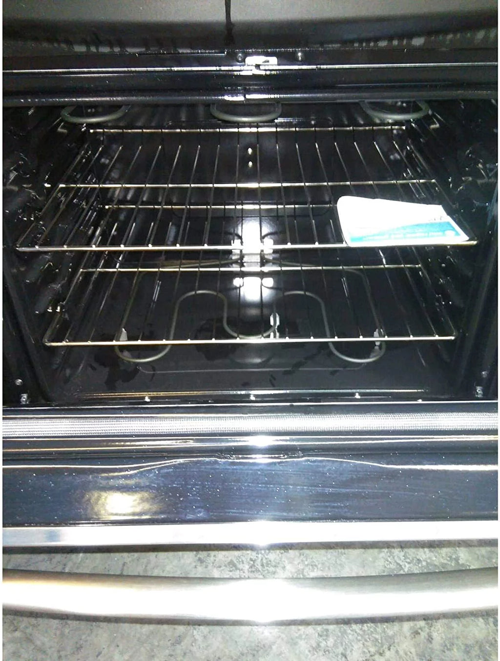 4.4 Cu.Ft. Stainless 4 Burner Electric Range G856