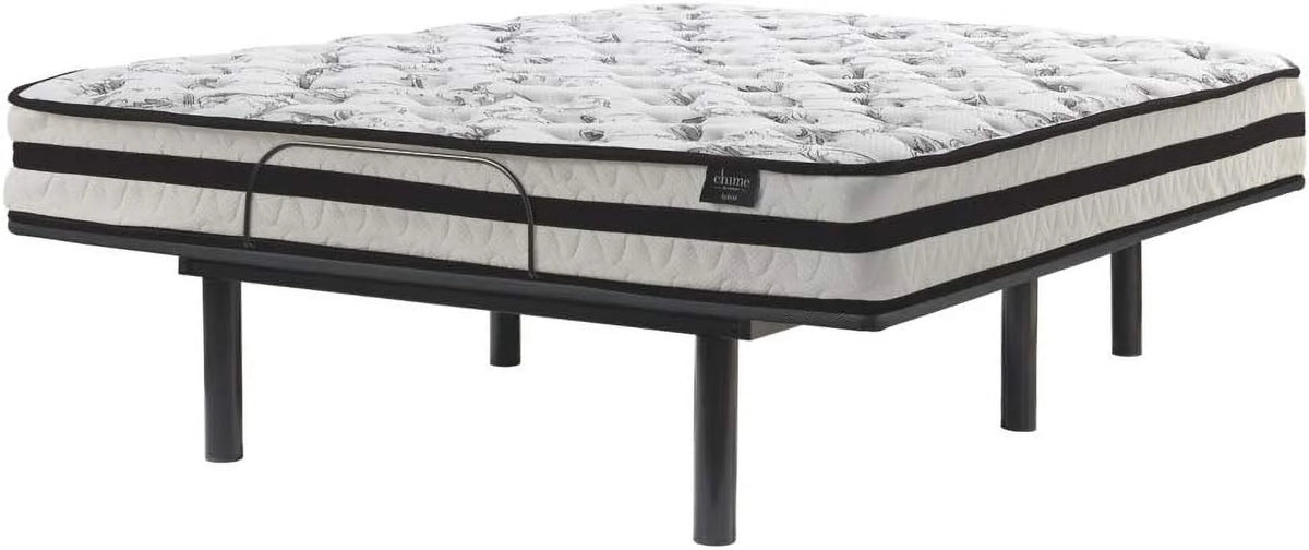 King Black Metal Bed A223783