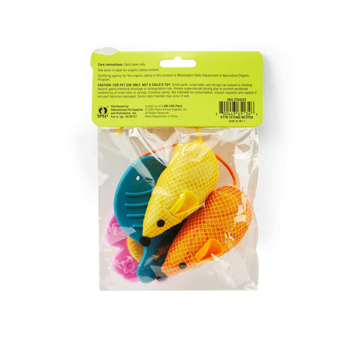 Kitten Teething Toy Multipack I104