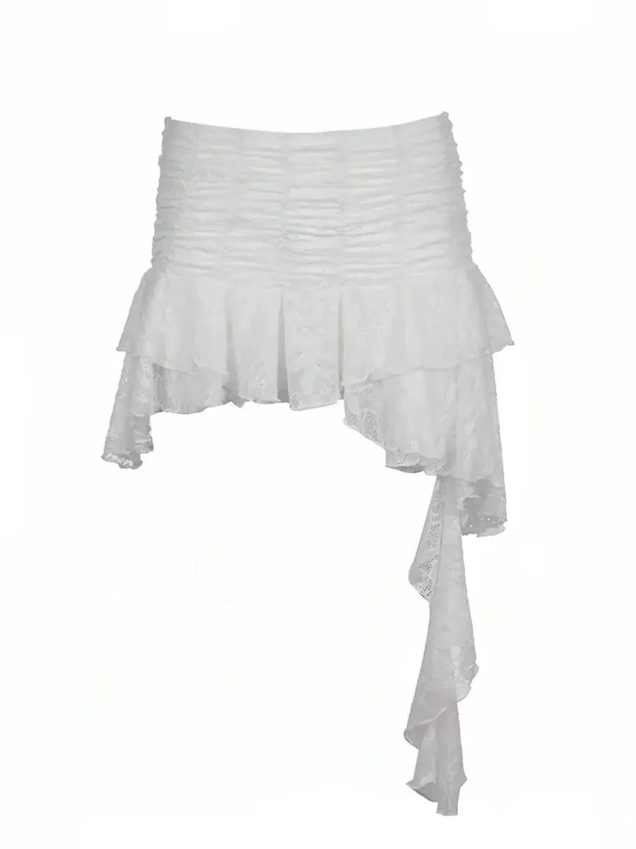 Irregular Midi Skirt Y11796