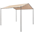 Steel Beige Gazebo Tent Canopy D42433