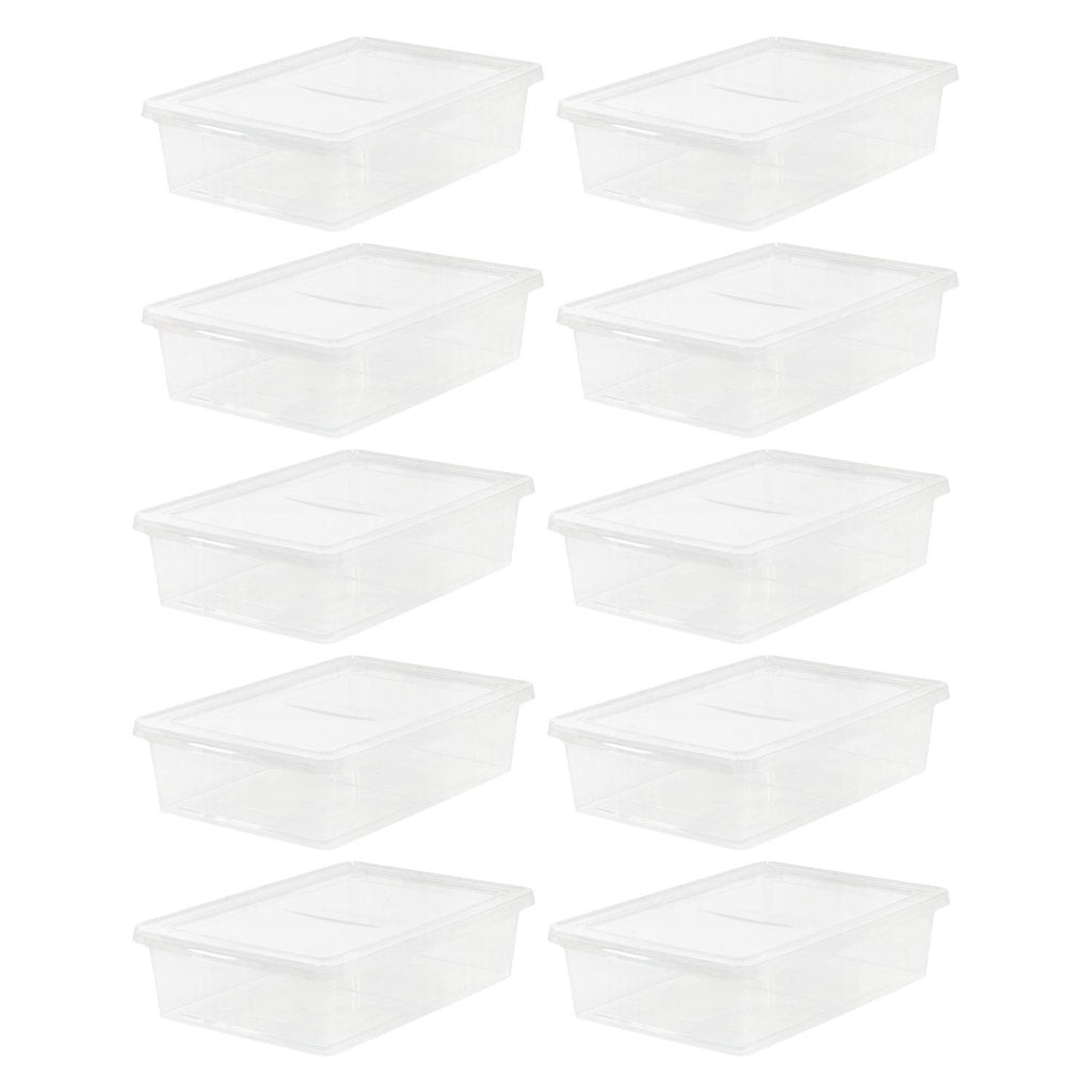28 Qt Plastic Storage Bin - 10 pack J710004