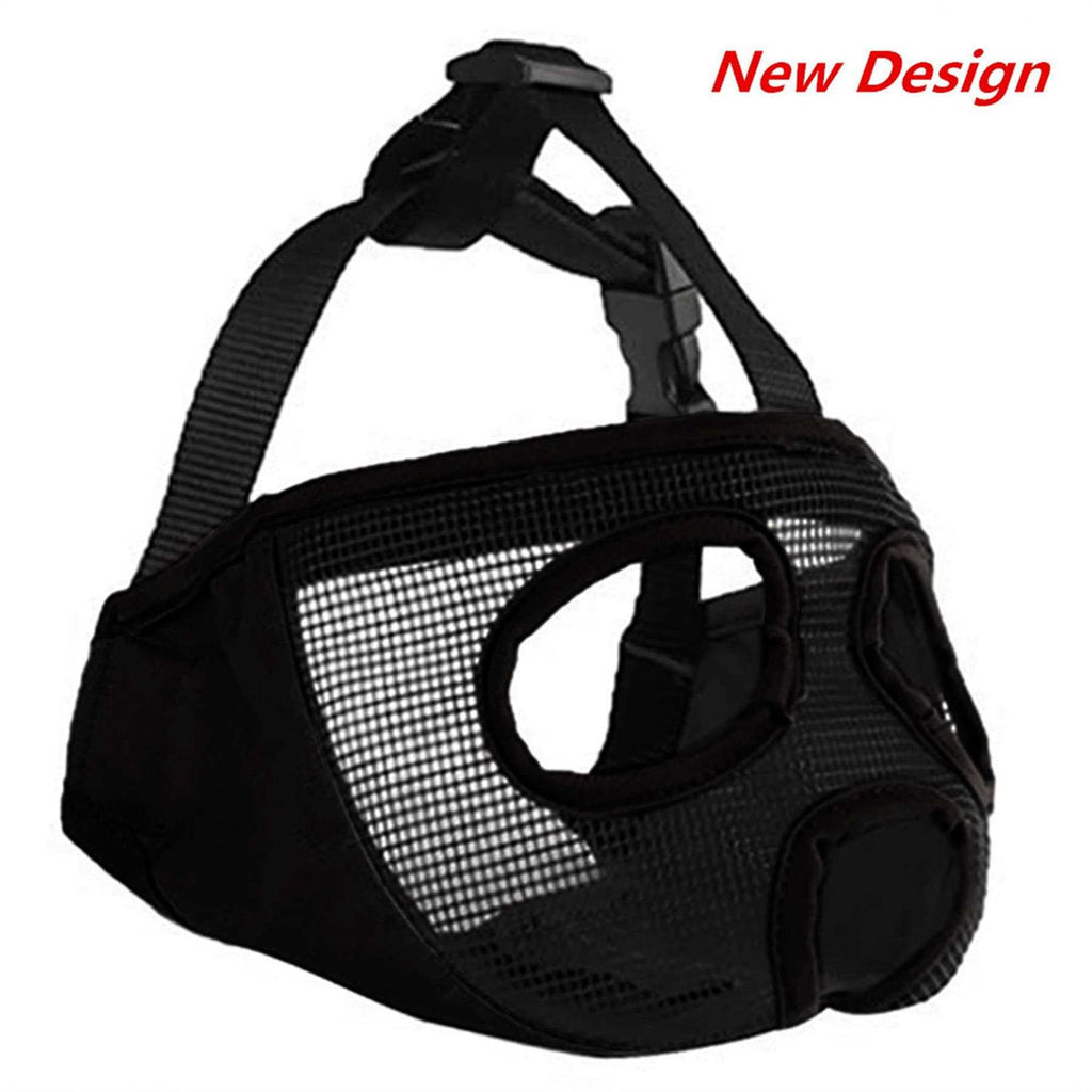 Adjustable Breathable Mesh Short Snout Dog Muzzle F820591