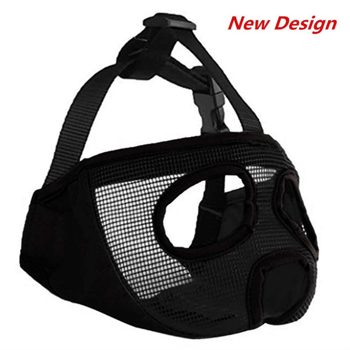 Adjustable Breathable Mesh Short Snout Dog Muzzle F820591