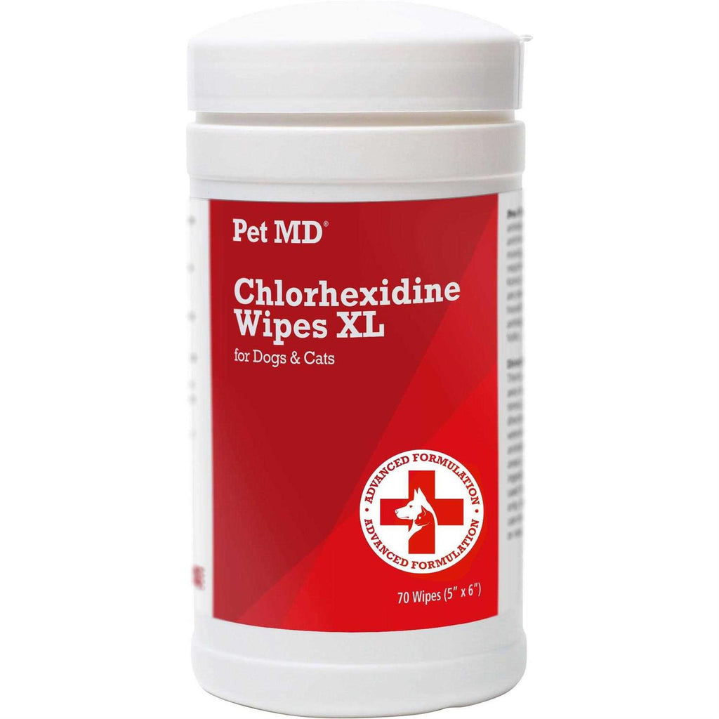 Chlorhexidine Antiseptic Dog & Cat Wipes W7461
