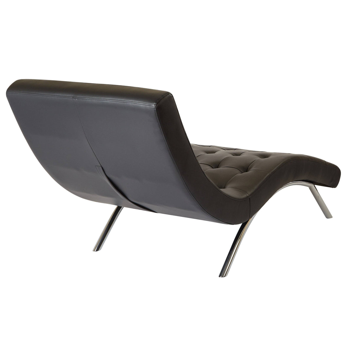 Tufted Chaise Pewter D29082